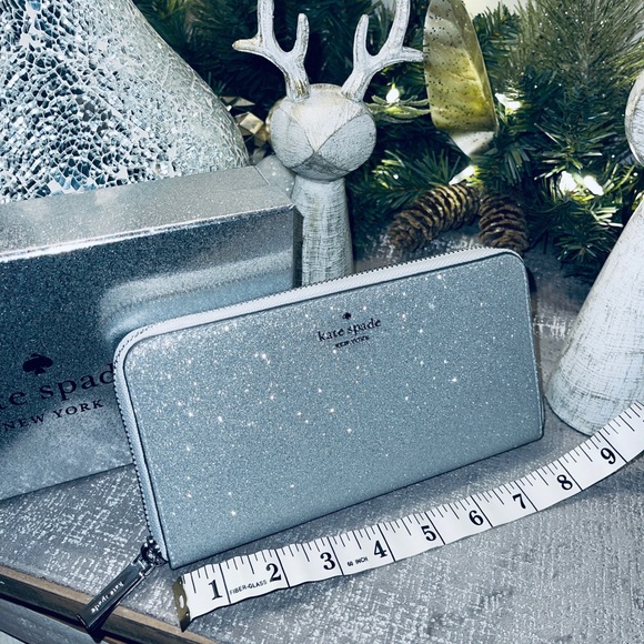 NWT Kate Spade Boxed Large Continental Large Lunar Light Wallet-FREE SHIPPING - Picture 4 of 5